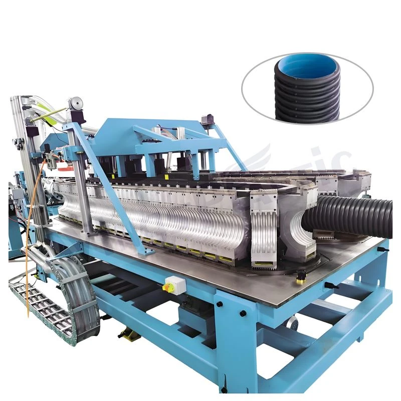 HDPE Corrugated Pipe Machine